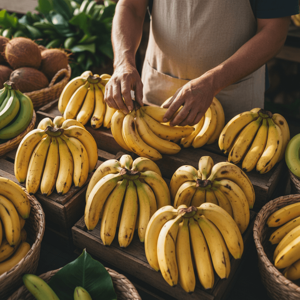 Fruits secs naturels - mangue, ananas et banane séchés sans additifs