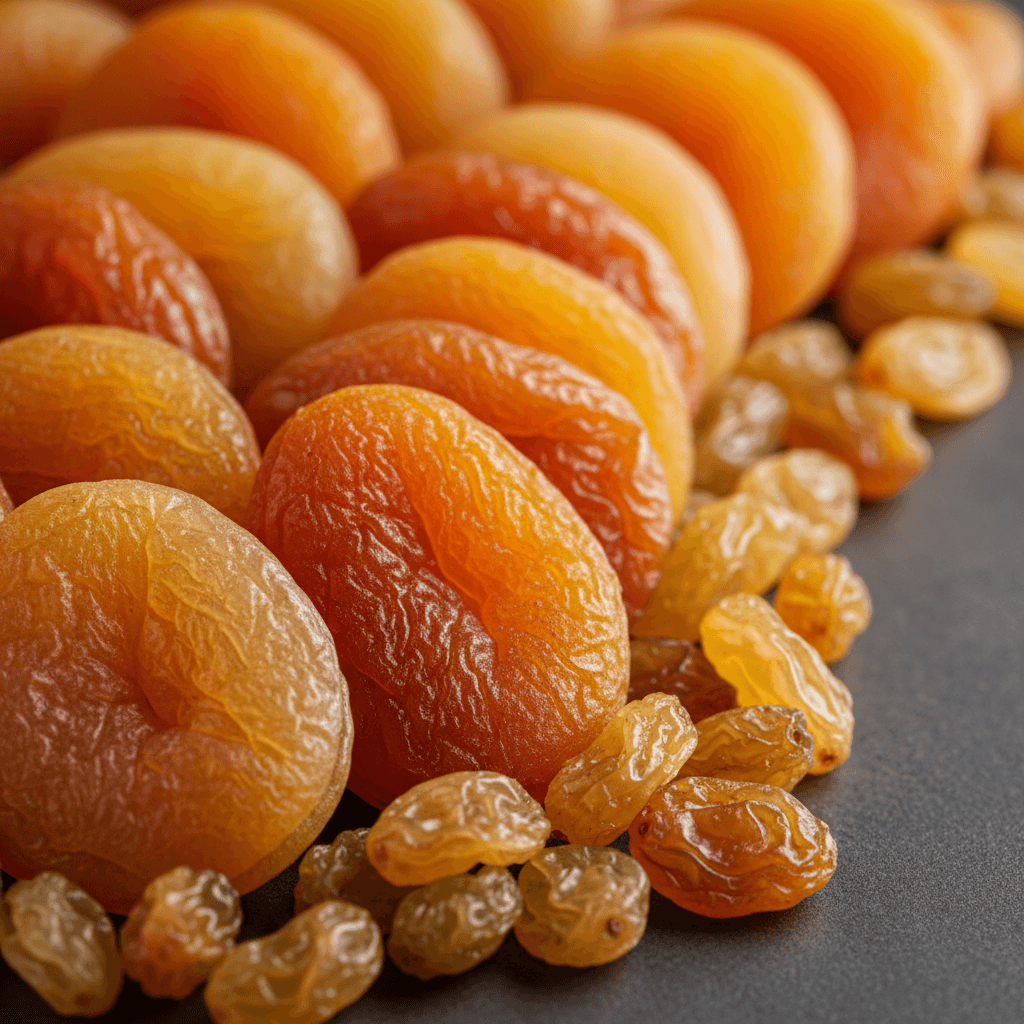 Fruits secs emballés professionnellement