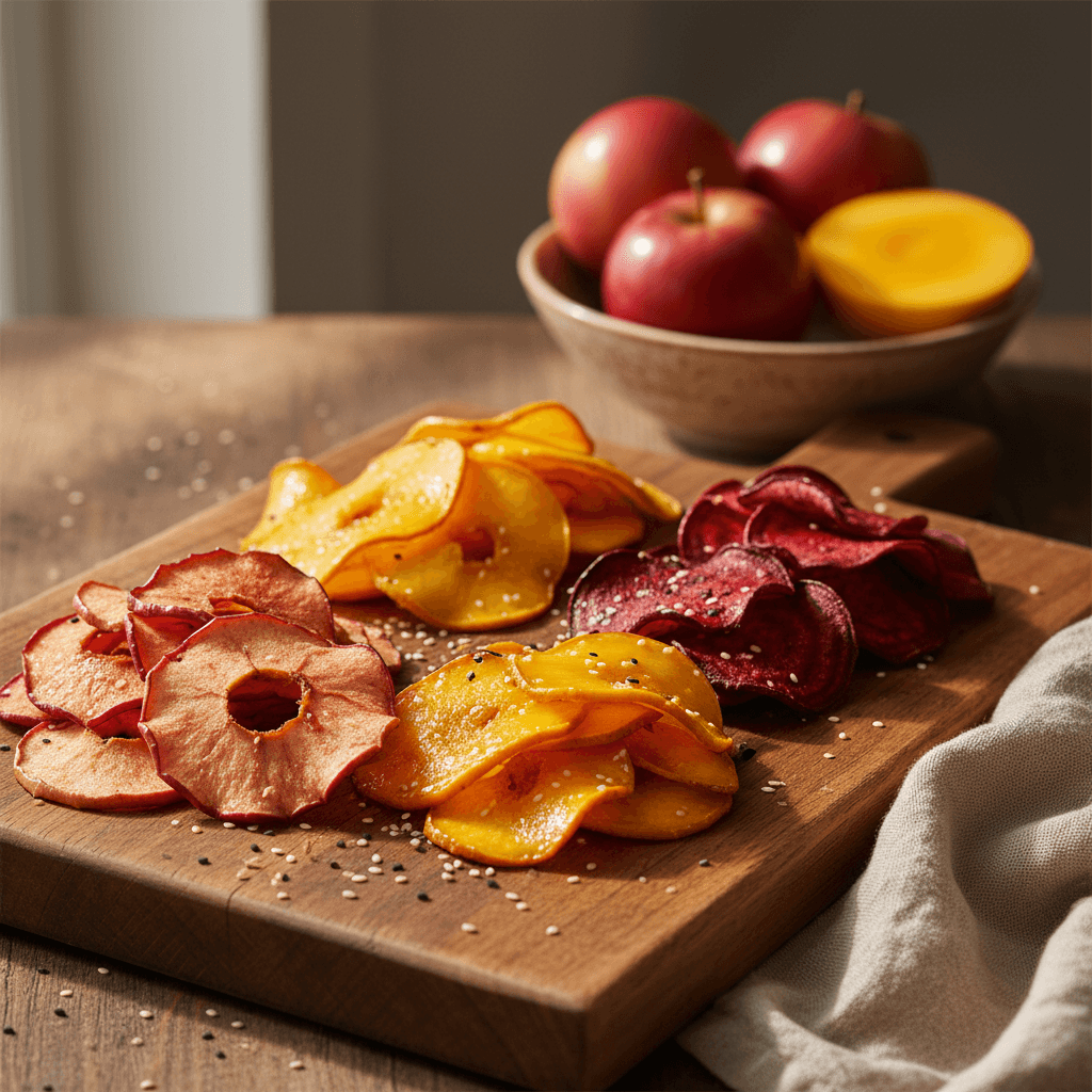 Détail mangue séchée texture naturelle